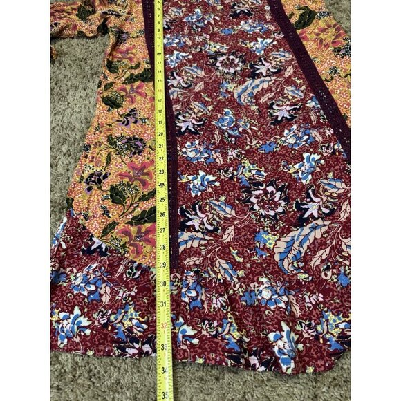 MATILDA JANE Lovely Menagerie Tunic Dress Boho Prairie Cottagecore Peasant Sz XS - Picture 4 of 10